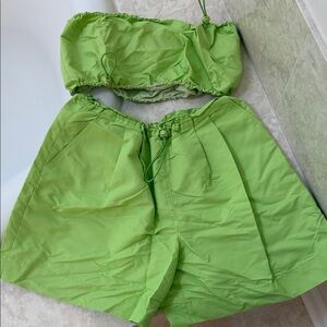 STAUD Lime Green Garment